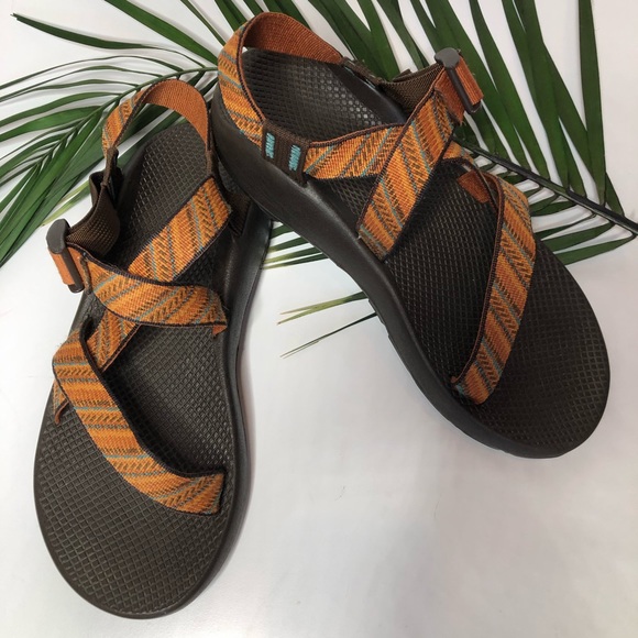 Chaco Other - Chaco Men’s Z Classic Brown with Orange Straps